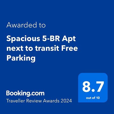 Spacious 5-Br Apt Next To Transit Free Parking Chicago Exterior photo